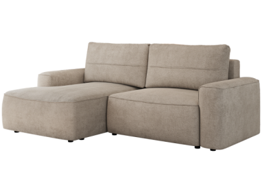 Narożnik BELLUNO L - strona lewa - beżowy, struktura