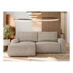 Narożnik BELLUNO L - strona lewa - beżowy, struktura