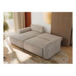 Narożnik BELLUNO L - strona lewa - beżowy, struktura