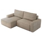 Narożnik BELLUNO L - strona lewa - beżowy, struktura