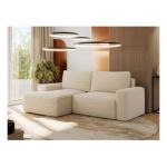 Narożnik BELLUNO L - strona lewa - beżowy, boucle