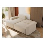 Narożnik BELLUNO L - strona lewa - beżowy, boucle