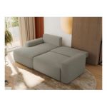 Narożnik BELLUNO L - strona lewa - szary, boucle