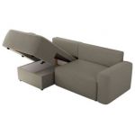 Narożnik BELLUNO L - strona lewa - szary, boucle