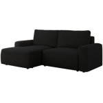 Narożnik BELLUNO L - strona lewa - czarny, boucle