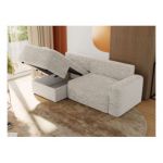 Narożnik BELLUNO L - strona lewa - beżowy, sztruks