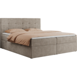 Łóżko kontynentalne CENTOS 120x200 - Matana 17 - beżowy - OUTLETU