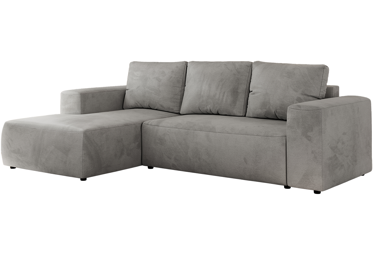 Narożnik TRENTINO L - Monolith 84 - jasny szary - OUTLET