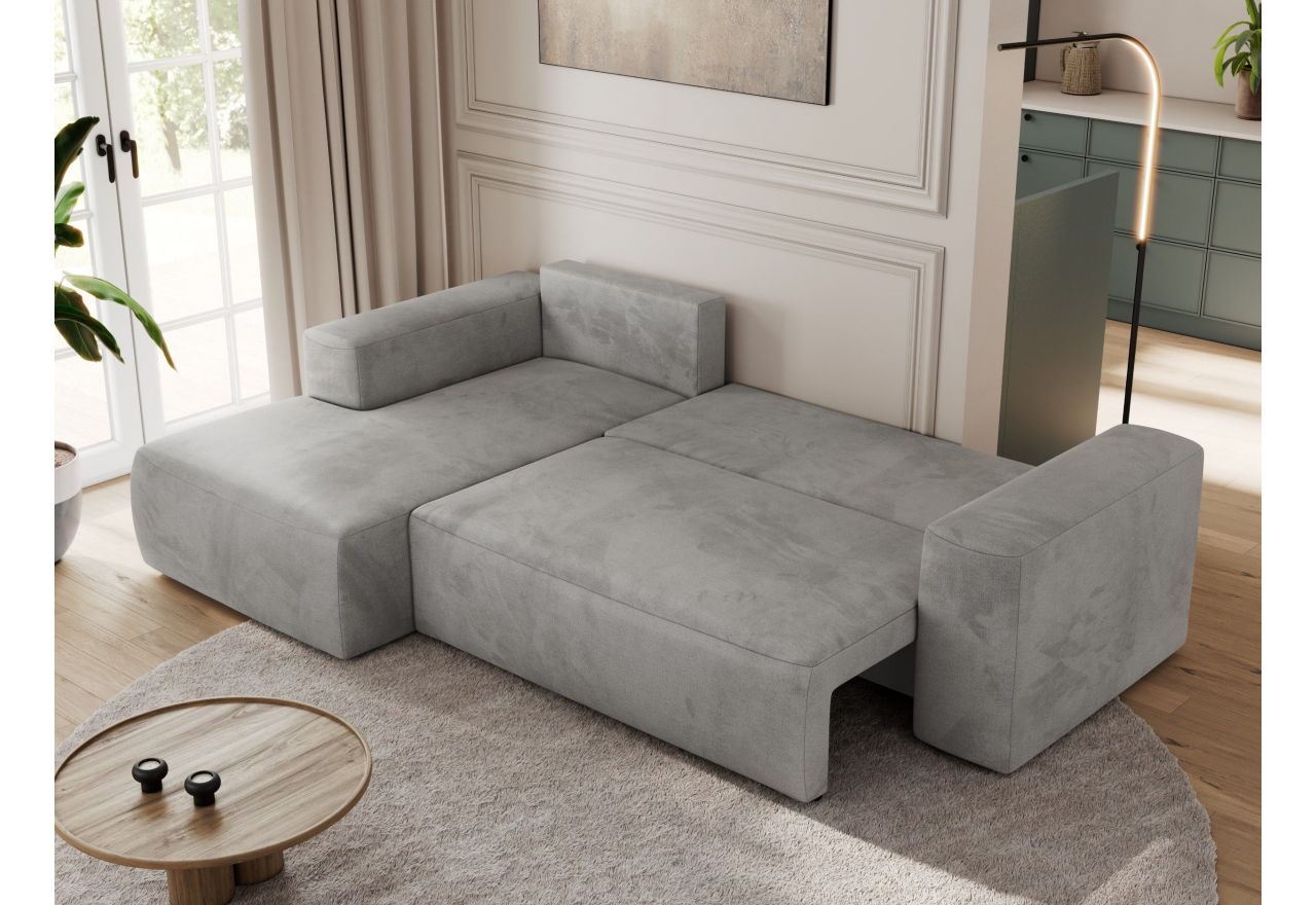 Narożnik TRENTINO L - Monolith 84 - jasny szary - OUTLET