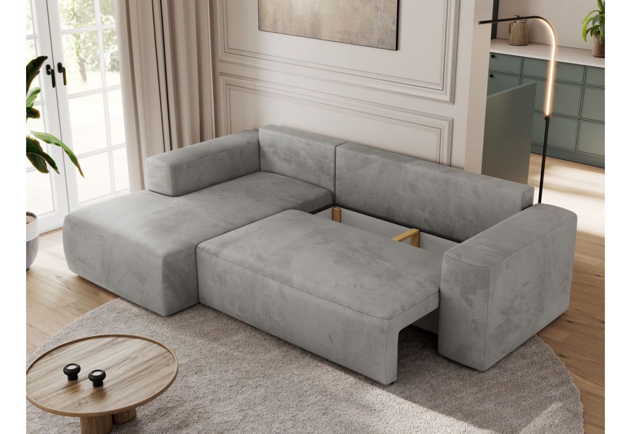 Narożnik TRENTINO L - Monolith 84 - jasny szary - OUTLET