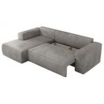 Narożnik TRENTINO L - Monolith 84 - jasny szary - OUTLET