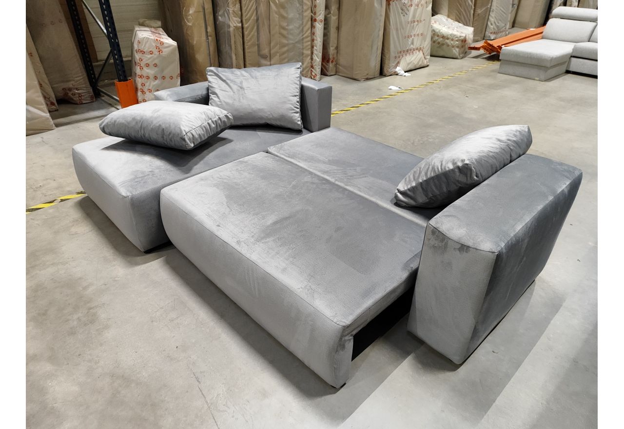 Narożnik TRENTINO L - Monolith 84 - jasny szary - OUTLET