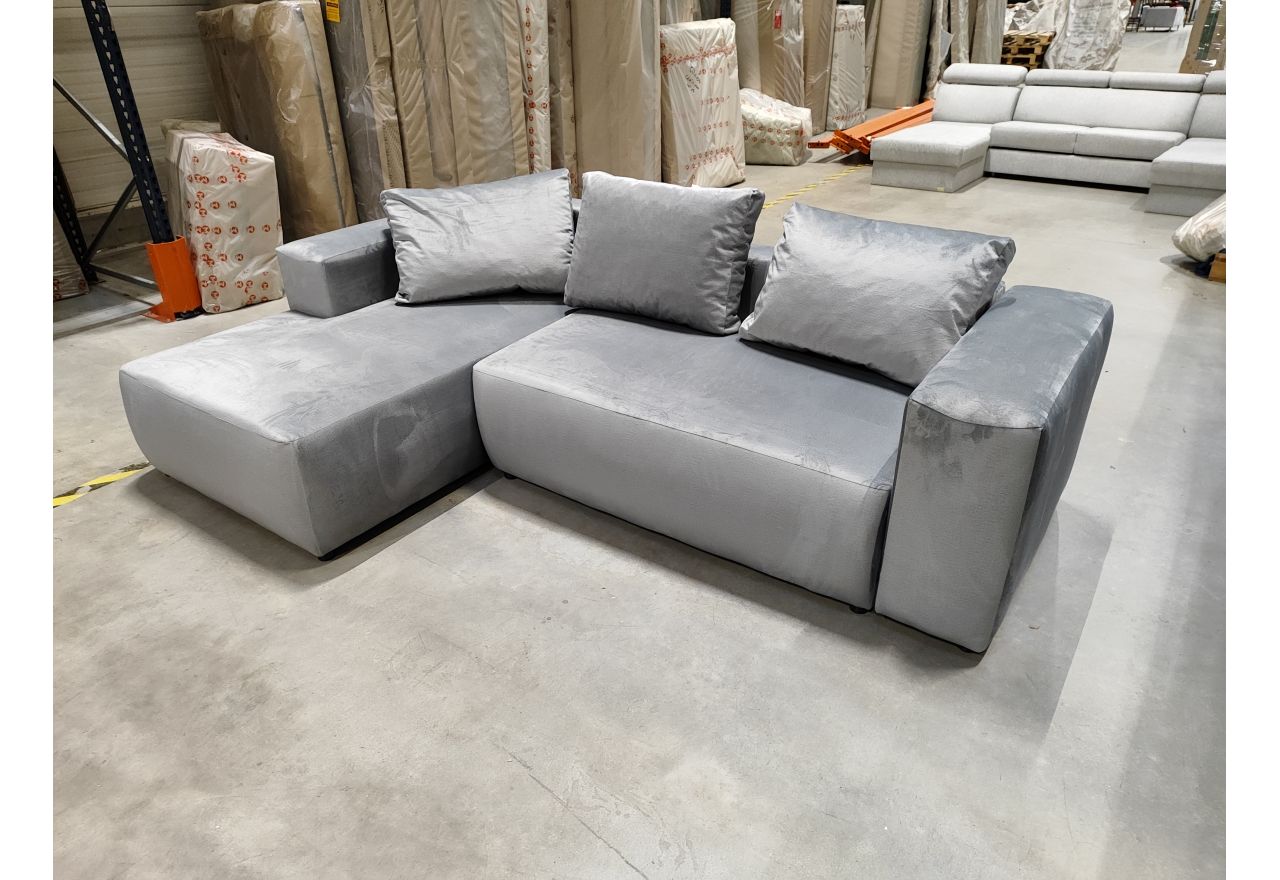 Narożnik TRENTINO L - Monolith 84 - jasny szary - OUTLET