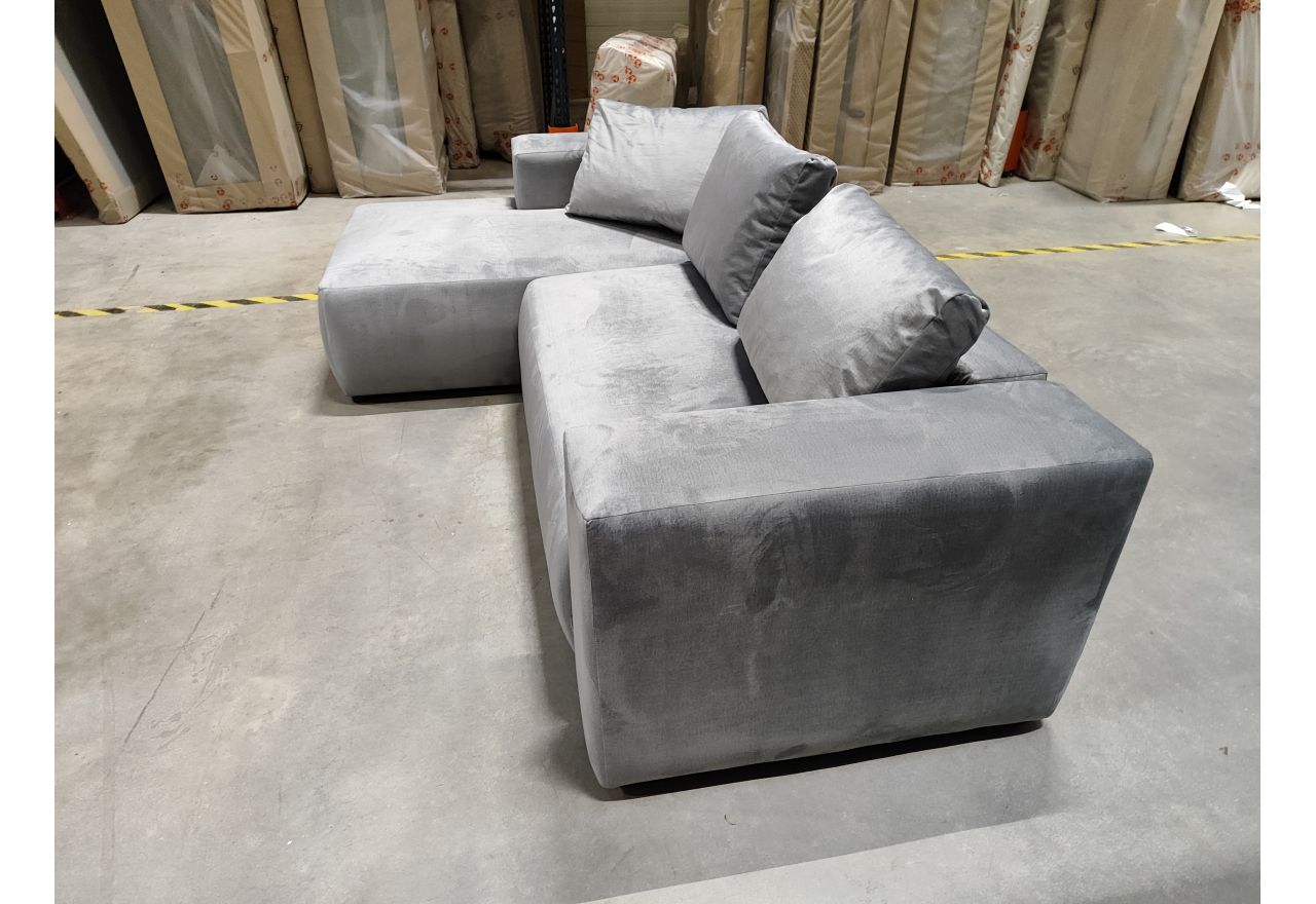 Narożnik TRENTINO L - Monolith 84 - jasny szary - OUTLET