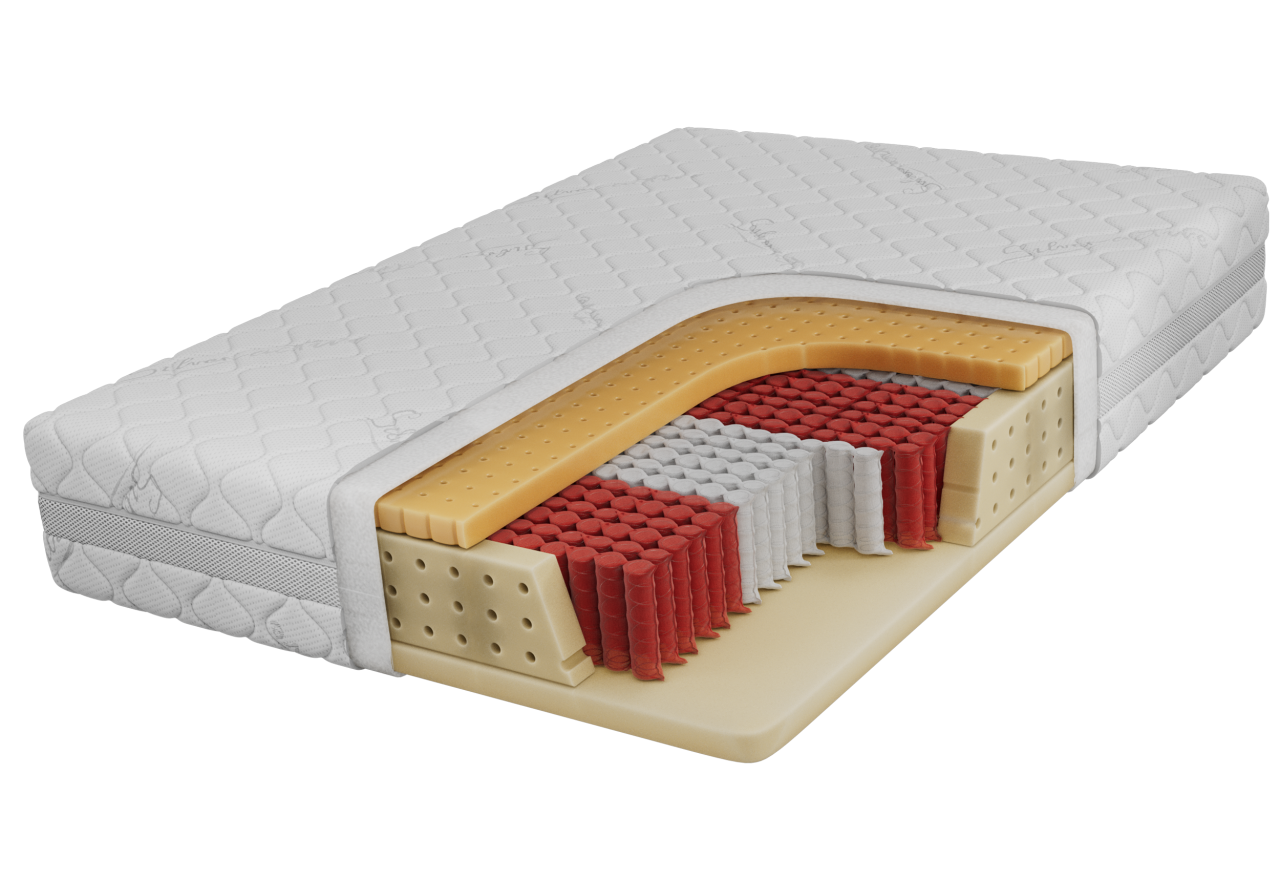 Materac multipocket RINALI 90x200 cm - H3 - pokrowiec SIVO