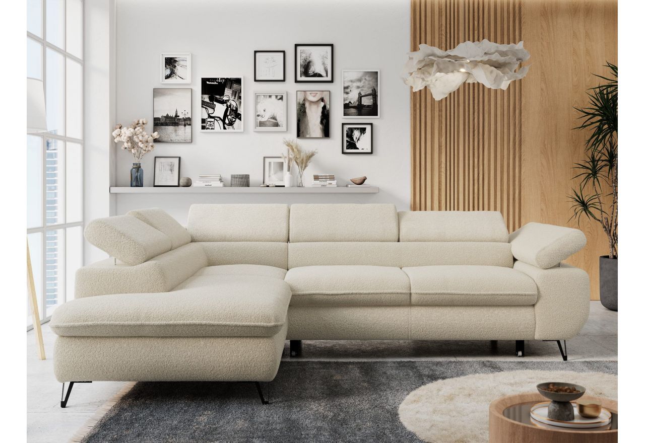 Narożnik PETER L - Now or Never 02 - beżowy - OUTLET