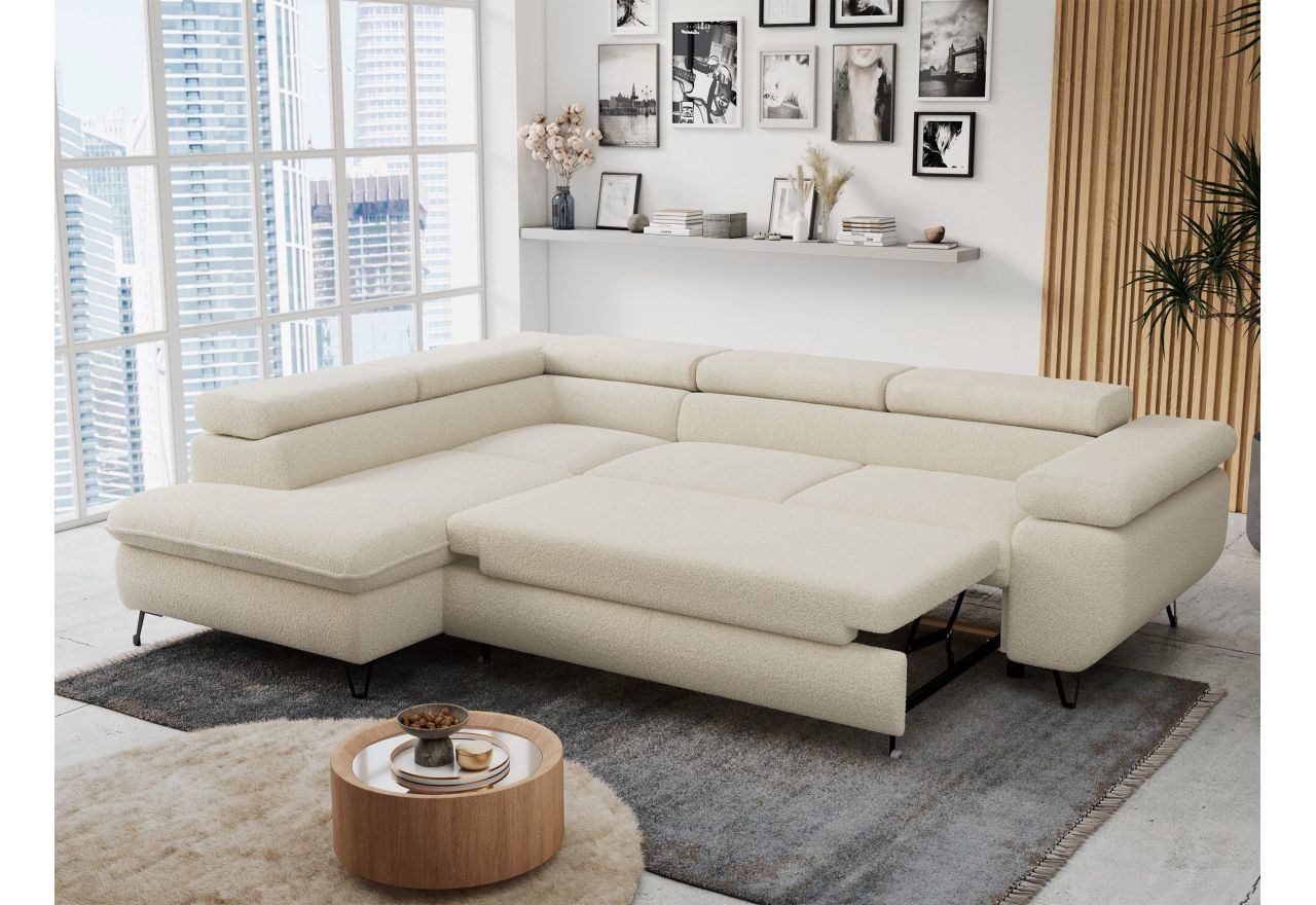 Narożnik PETER L - Now or Never 02 - beżowy - OUTLET