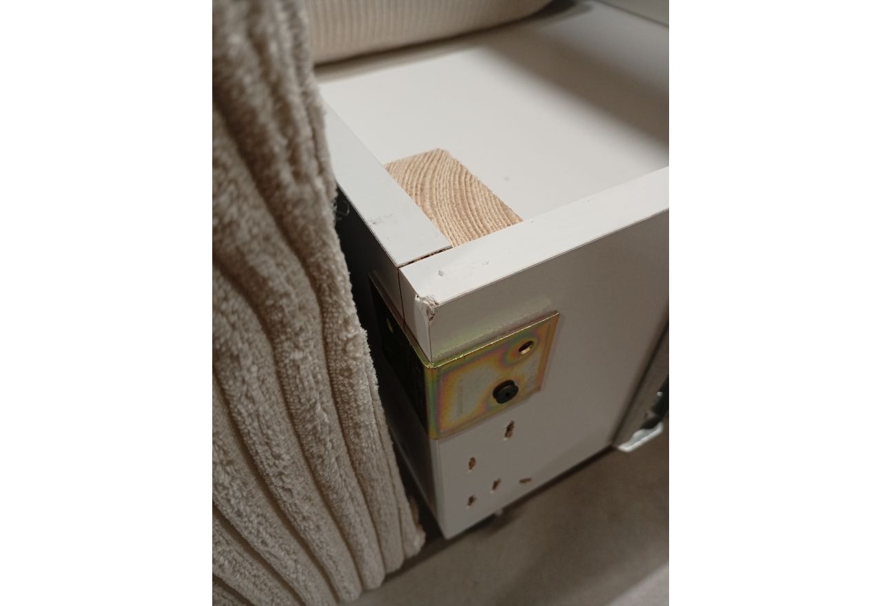 Narożnik HUGO L - Lincoln 03 - beżowy - OUTLETU