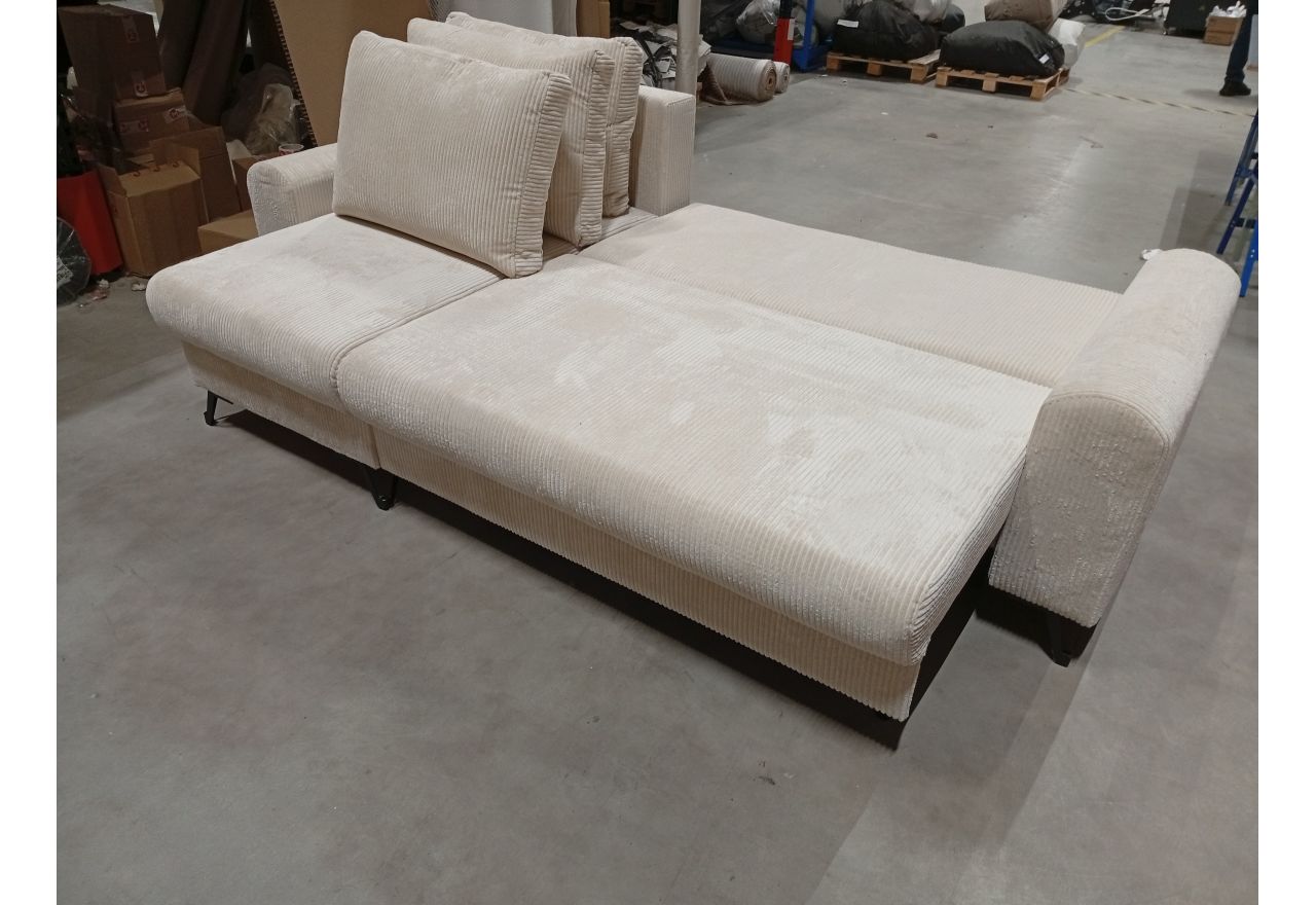 Narożnik HUGO L - Lincoln 03 - beżowy - OUTLETU