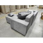 Narożnik KIRASSO L - Monolith 84 - jasny szary - OUTLETU