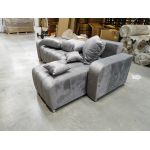 Narożnik KIRASSO L - Monolith 84 - jasny szary - OUTLETU