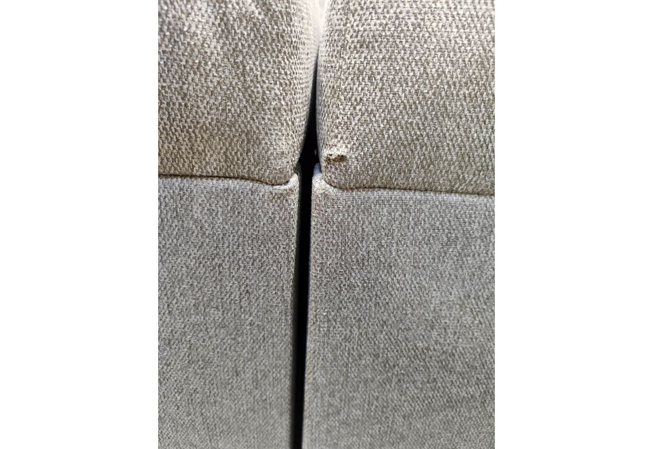 Łóżko kontynentalne PARIS DUO 180x200 - Matana 01 - jasny szary - OUTLETU