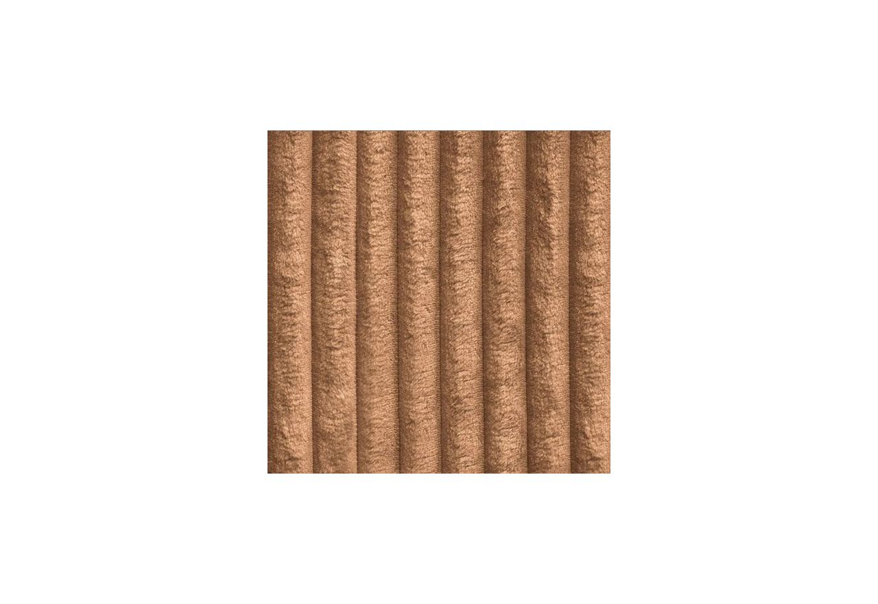 Łóżko tapicerowane TILIANO CLASSIC 160x200 - materac pocket - pomarańczowy, sztruks