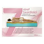 Łóżko tapicerowane TILIANO CLASSIC 160x200 - materac piankowy - pomarańczowy, sztruks