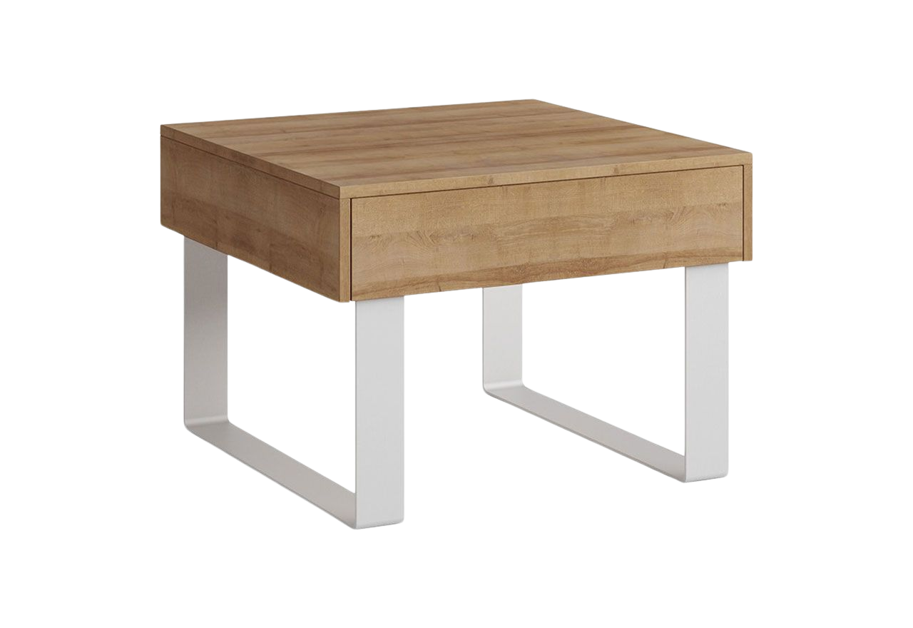 Elegancki stolik, ława kawowa do salonu w modernistycznym stylu - CONTROL Dąb Złoty