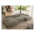 Narożnik CUBO U -  szary, struktura