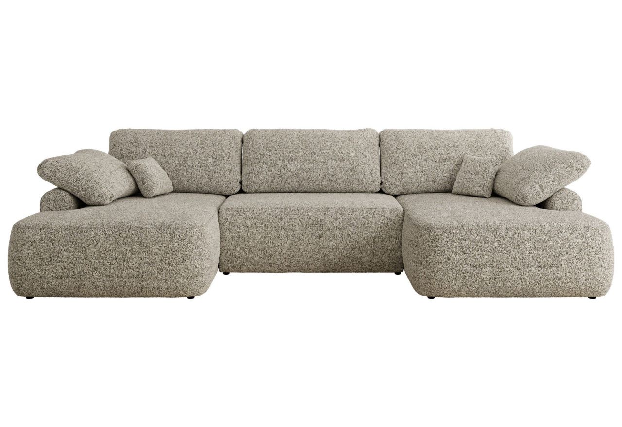 Narożnik CUBO U -  beżowy, struktura