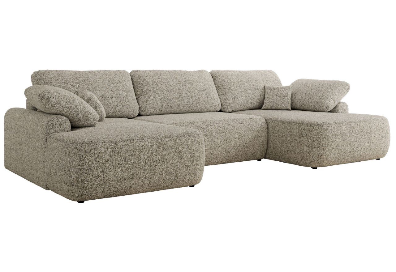 Narożnik CUBO U -  beżowy, struktura