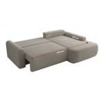 Narożnik CUBO L - strona prawa - jasnoszary, boucle