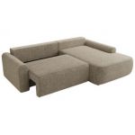 Narożnik CUBO L - strona prawa - ciemnobeżowy, struktura