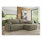 Narożnik CUBO L - strona prawa - szary, struktura