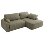 Narożnik CUBO L - strona prawa - szary, struktura