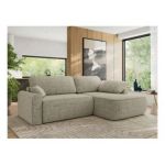 Narożnik CUBO L - strona prawa - beżowy, struktura