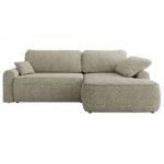 Narożnik CUBO L - strona prawa - beżowy, struktura