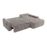 Narożnik CUBO L - strona prawa - jasnoszary, sztruks