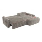 Narożnik CUBO L - strona prawa - jasnobrązowy, sztruks