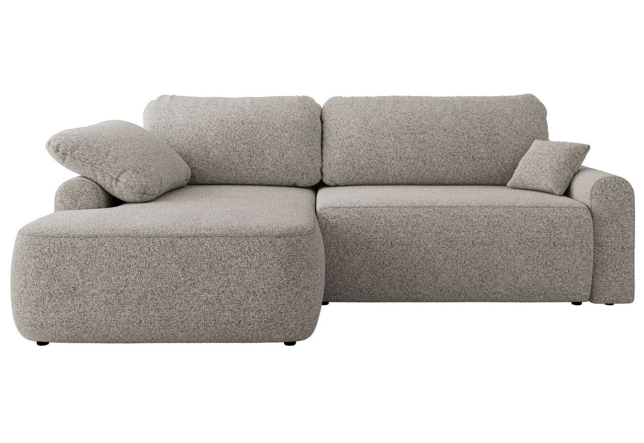 Narożnik CUBO L - strona lewa - jasnoszary, struktura