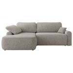 Narożnik CUBO L - strona lewa - jasnoszary, struktura