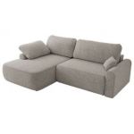 Narożnik CUBO L - strona lewa - jasnoszary, struktura