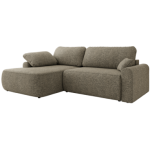 Narożnik CUBO L - strona lewa - szary, struktura