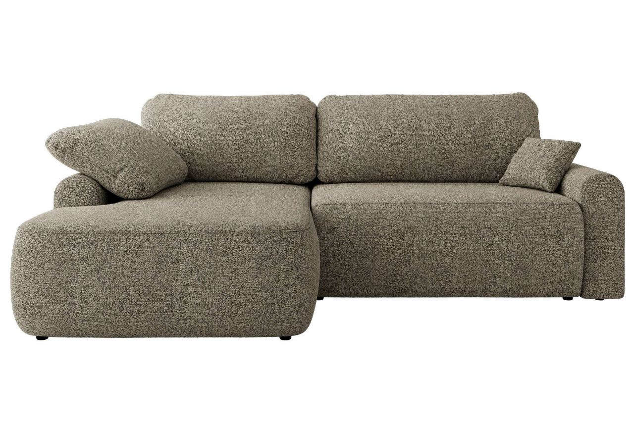 Narożnik CUBO L - strona lewa - szary, struktura