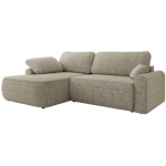 Narożnik CUBO L - strona lewa - beżowy, struktura