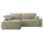 Narożnik CUBO L - strona lewa - beżowy, struktura