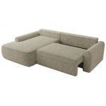 Narożnik CUBO L - strona lewa - beżowy, struktura