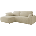 Narożnik CUBO L - strona lewa - kremowy, struktura