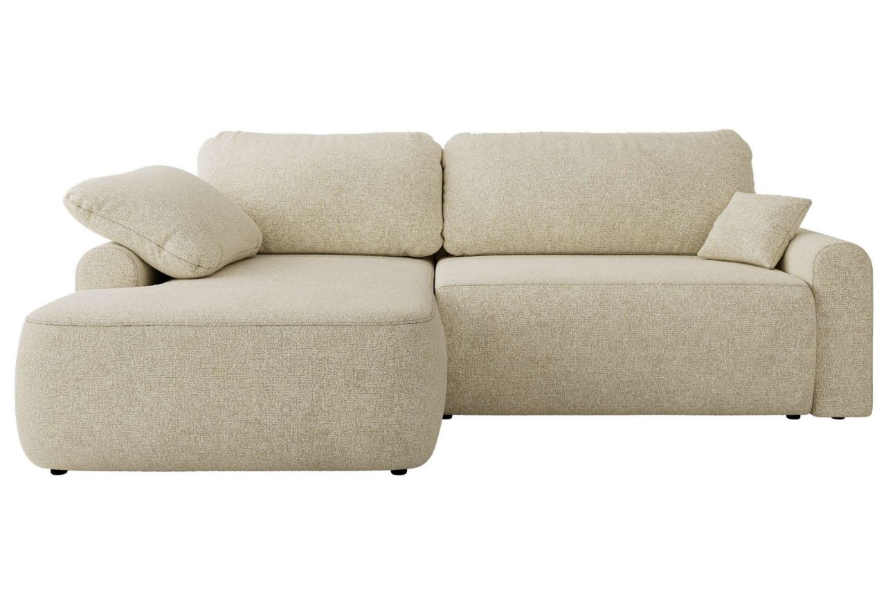 Narożnik CUBO L - strona lewa - kremowy, struktura